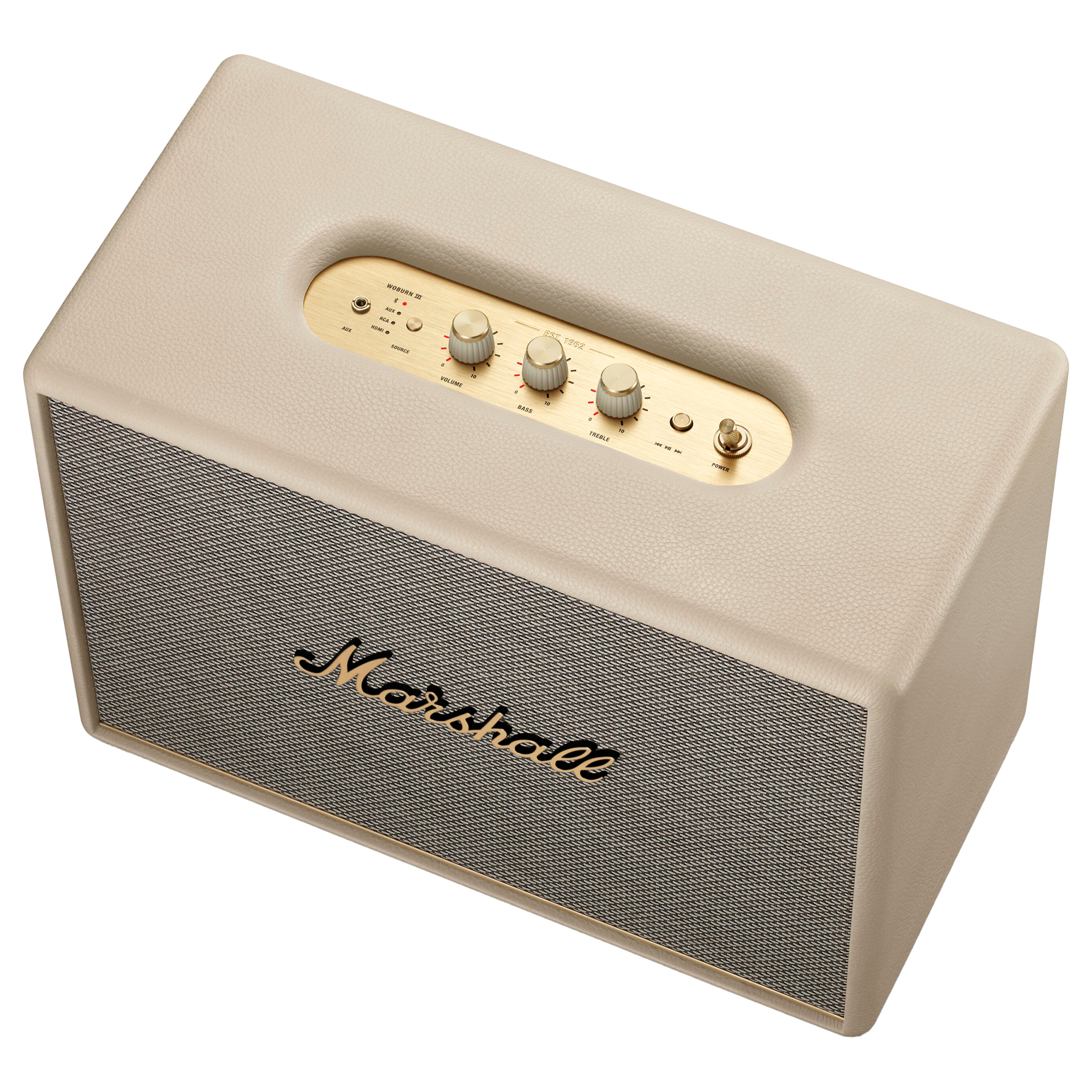 Marshall WOBURN III クリーム Woburn III Cream - Bluetooth home speaker | Marshall.com